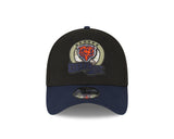 Men's Chicago Bears New Era Black 2022 Salute to Service Historic Logo 39THIRTY Flex Hat - Pro Jersey Sports