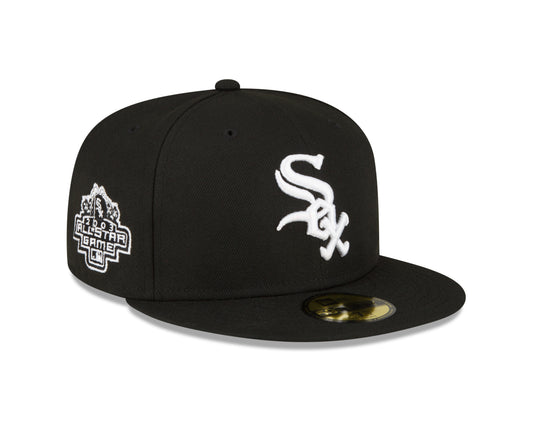 Chicago White Sox Sox 2003 All Star Game Black New Era 59Fifty Fitted Hat - Pro Jersey Sports