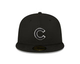 Chicago Cubs 1990 All Star Game Black New Era 59Fifty Fitted Hat - Pro Jersey Sports