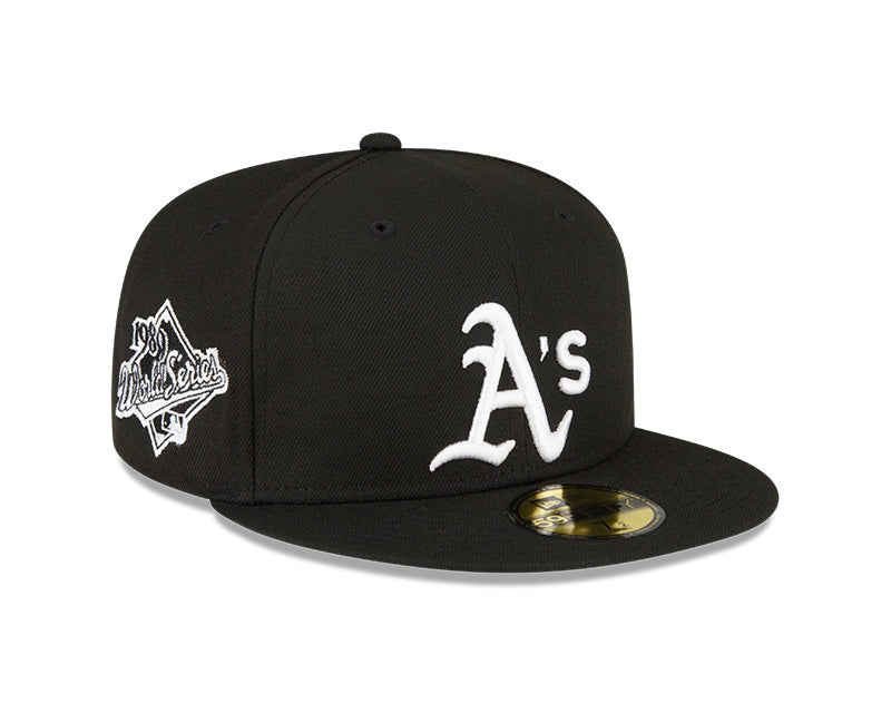 Men's Oakland Athletics New Era 1989 World Series Black 59FIFTY Fitted Hat - Pro Jersey Sports