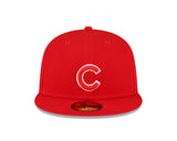 Men's Chicago Cubs New Era 2016 World Series Red 59FIFTY Fitted Hat - Pro Jersey Sports