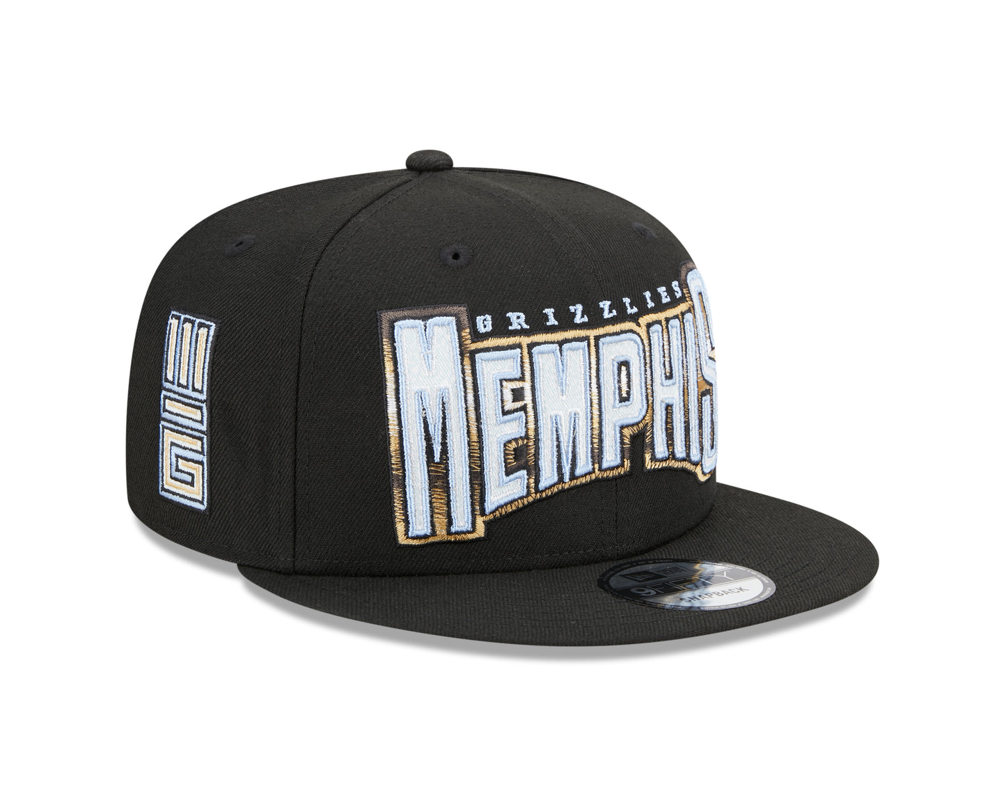 Mens Memphis Grizzlies New Era 2022 NBA City Edition 9FIFTY Snapback Hat