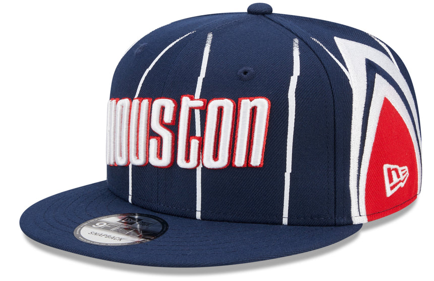 Mens Houston Rockets New Era 2022 NBA City Edition 9FIFTY Snapback Hat - Pro Jersey Sports