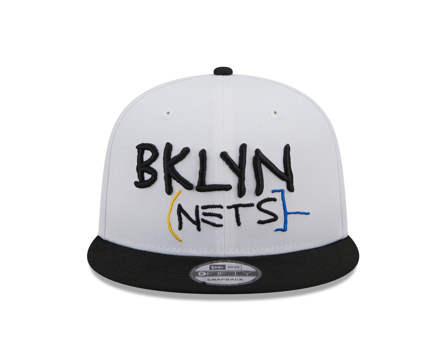 Mens Brooklyn Nets New Era 2022 NBA City Edition 9FIFTY Snapback Hat