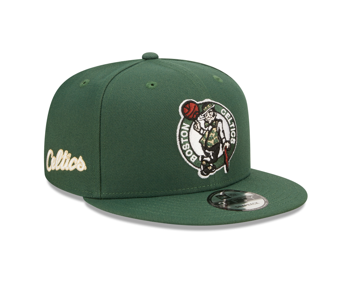 Mens Boston Celtics New Era 2022 NBA City Edition Alternate 9FIFTY Snapback Hat