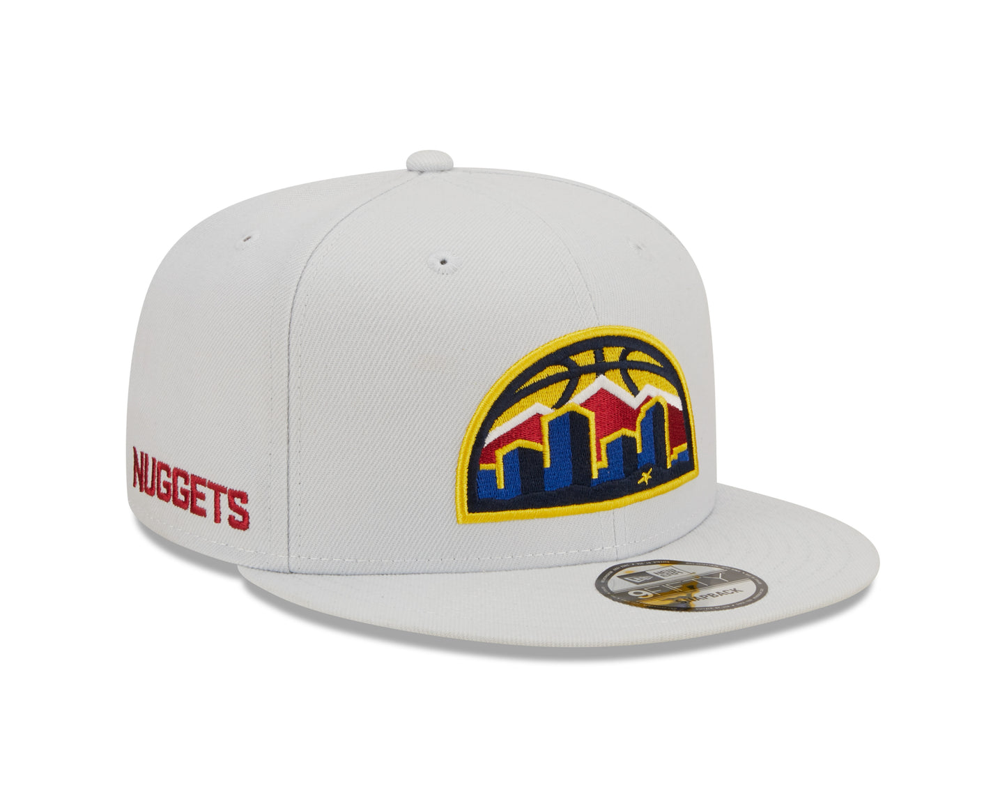 Mens Denver Nuggets New Era 2022 NBA City Edition Alternate 9FIFTY Snapback Hat