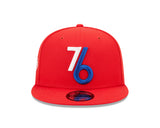 Mens Philadelphia 76ers New Era 2022 NBA City Edition Alternate 9FIFTY Snapback Hat - Pro Jersey Sports