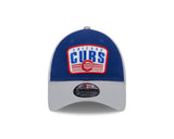 Chicago Cubs New Era 2 Tone Royal/Gray Patch Trucker 9FORTY Adjustable Hat - Pro Jersey Sports