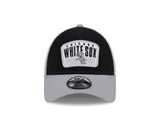 Chicago White Sox New Era 2 Tone Black/Gray Patch Trucker 9FORTY Adjustable Hat - Pro Jersey Sports
