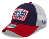 Chicago White Sox New Era 2 Tone Navy/Red Patch Trucker 9FORTY Adjustable Hat - Pro Jersey Sports