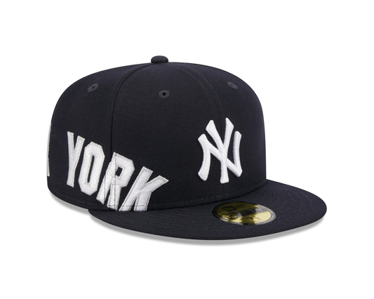 New York Yankees New Era Navy Arch 59FIFTY Fitted Hat