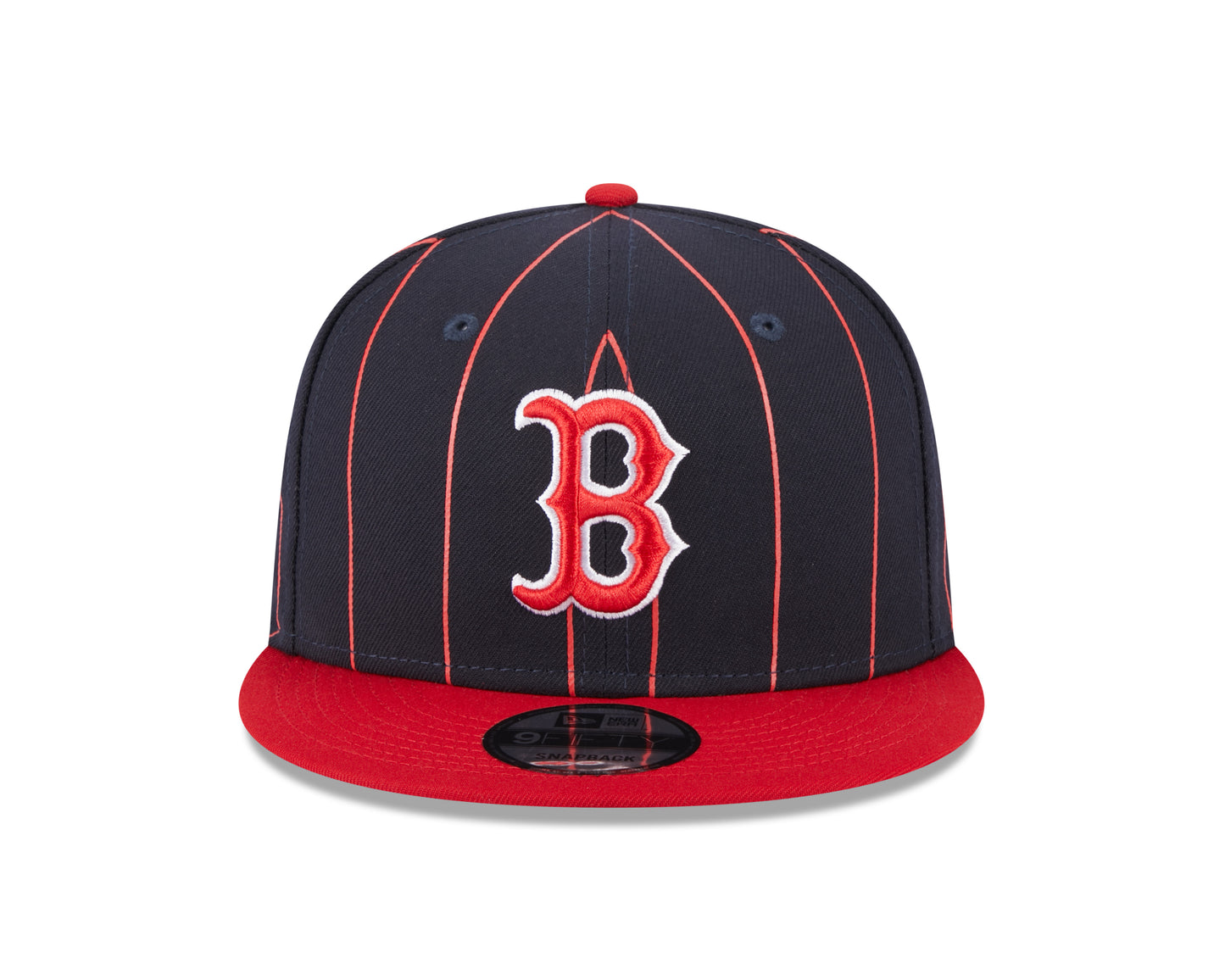 Boston Red Sox Navy/Red Vintage New Era 9FIFTY Snapback Hat