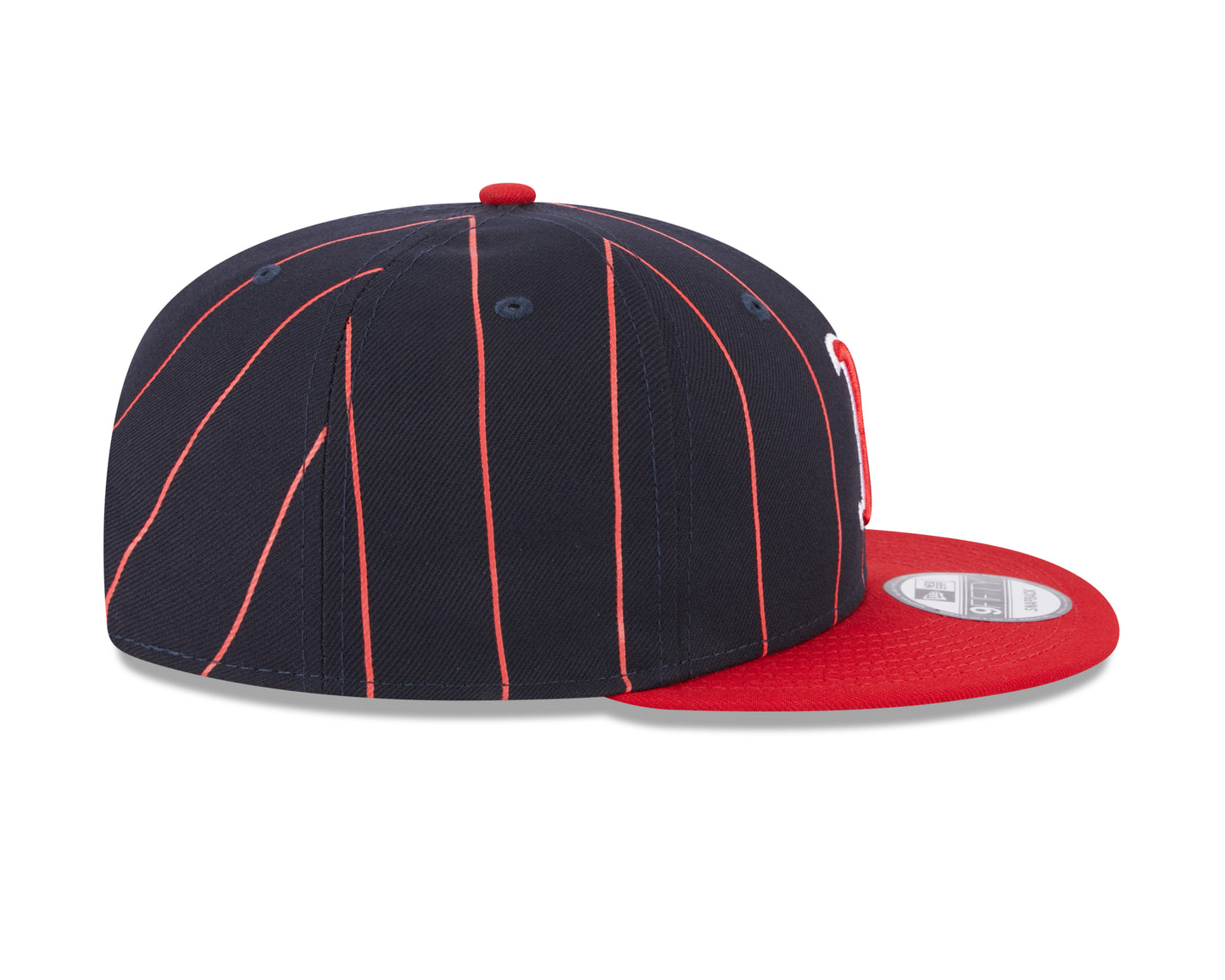 Boston Red Sox Navy/Red Vintage New Era 9FIFTY Snapback Hat