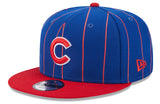 Chicago Cubs Primary Logo Royal/Red Vintage New Era 9FIFTY Snapback Hat - Pro Jersey Sports
