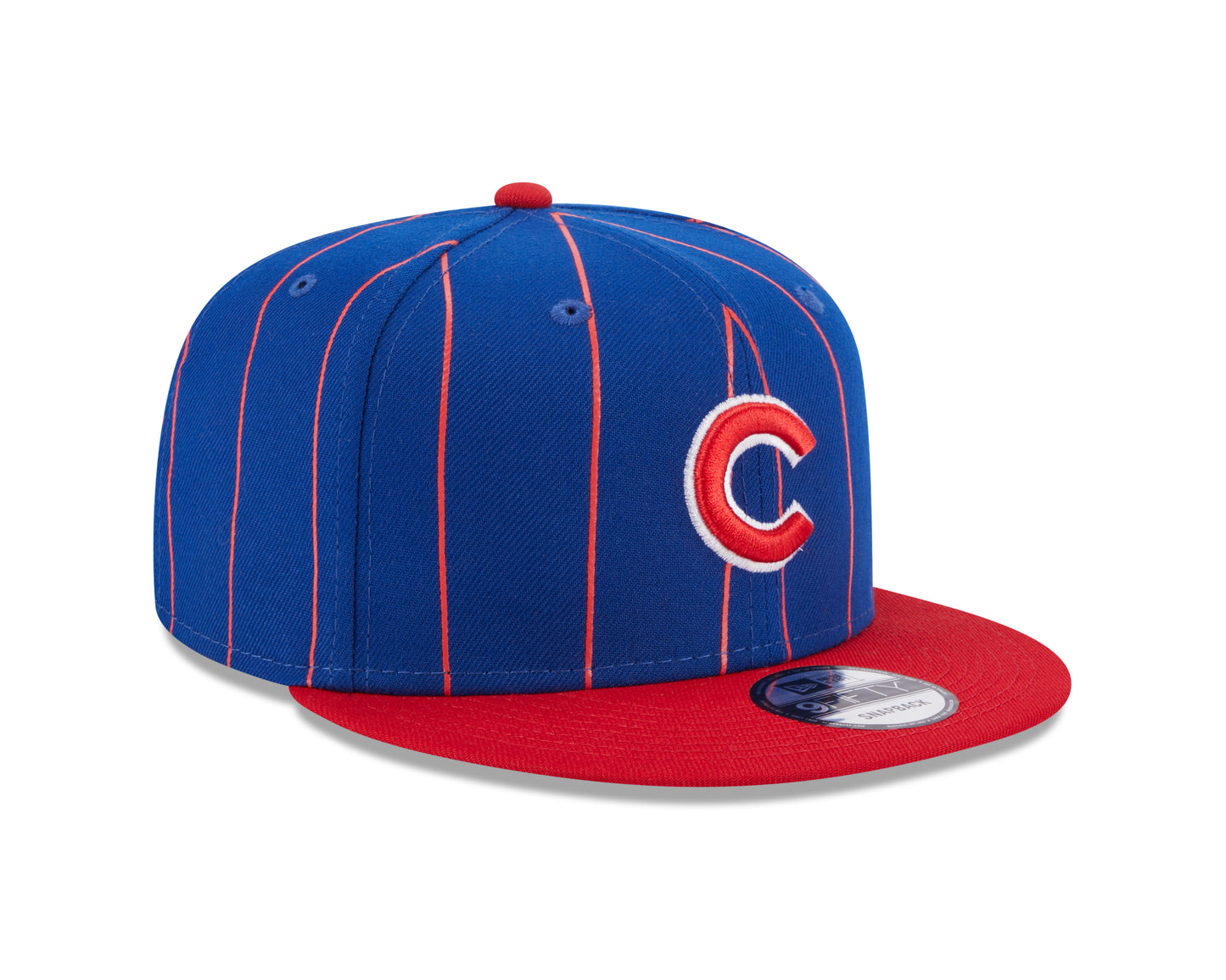 Chicago Cubs Primary Logo Royal/Red Vintage New Era 9FIFTY Snapback Hat