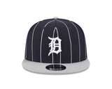 Detroit Tigers Navy/Gray Vintage New Era 9FIFTY Snapback Hat - Pro Jersey Sports