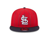 St. Louis Cardinals Red/Navy Vintage New Era 9FIFTY Snapback Hat - Pro Jersey Sports