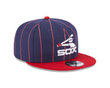 Chicago White Sox Cooperstown Navy/Red Vintage New Era 9FIFTY Snapback Hat - Pro Jersey Sports