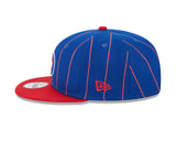 Chicago Cubs Bullseye Logo Royal/Red Vintage New Era 9FIFTY Snapback Hat - Pro Jersey Sports