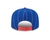 Chicago Cubs Bullseye Logo Royal/Red Vintage New Era 9FIFTY Snapback Hat - Pro Jersey Sports