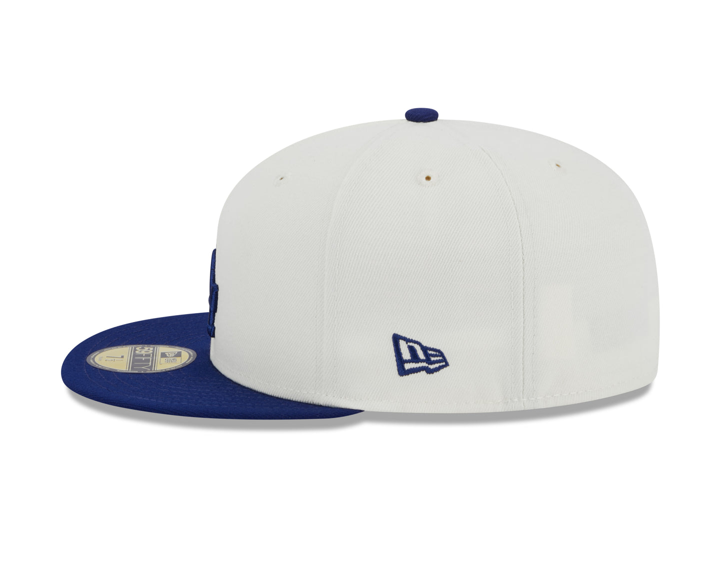 Los Angeles Dodgers 1988 World Series Cream/Royal New Era Retro 59FIFTY Fitted Hat