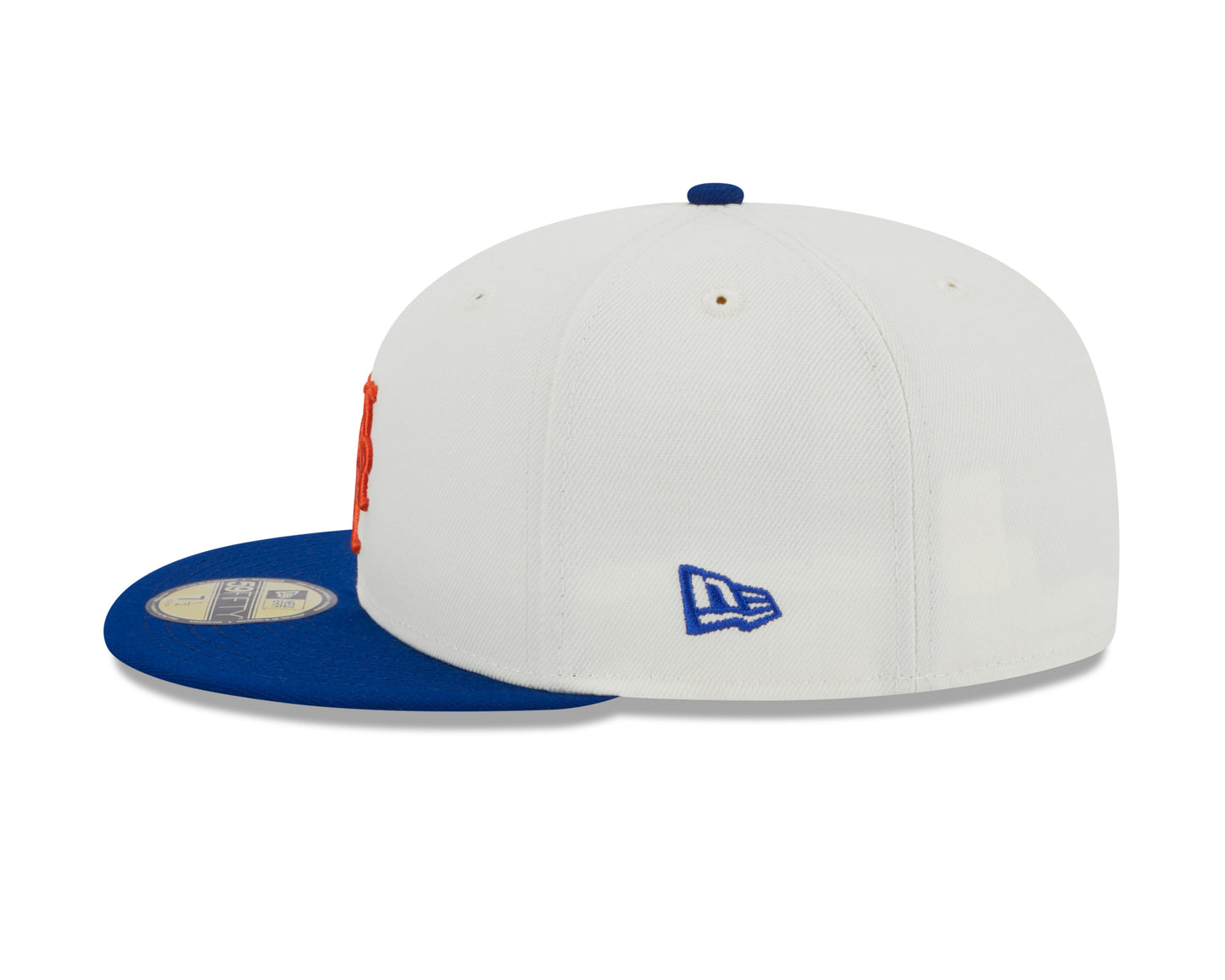 New York Mets 1982 World Series Cream/Royal New Era Retro 59FIFTY Fitted Hat