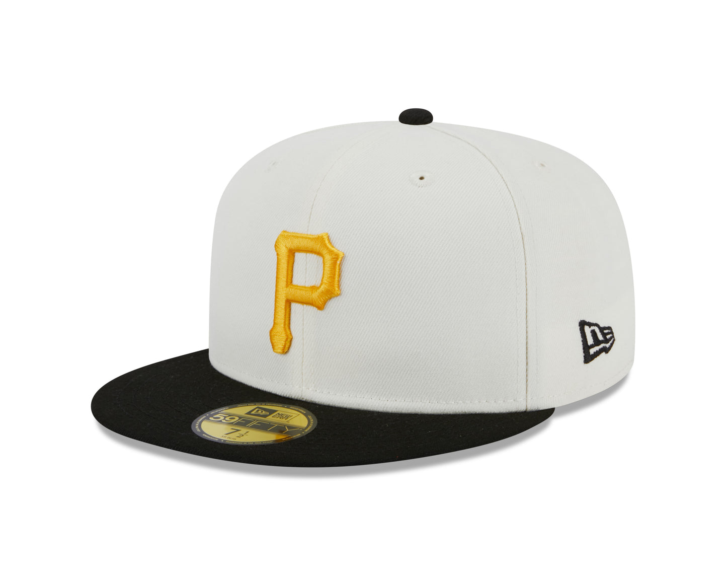Pittsburgh Pirates 76th World Series Cream/Black New Era Retro 59FIFTY Fitted Hat