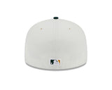Oakland Athletics 1989 World Series Cream/Green New Era Retro 59FIFTY Fitted Hat - Pro Jersey Sports