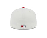 St. Louis Cardinals 2011 World Series Cream/Red New Era Retro 59FIFTY Fitted Hat - Pro Jersey Sports