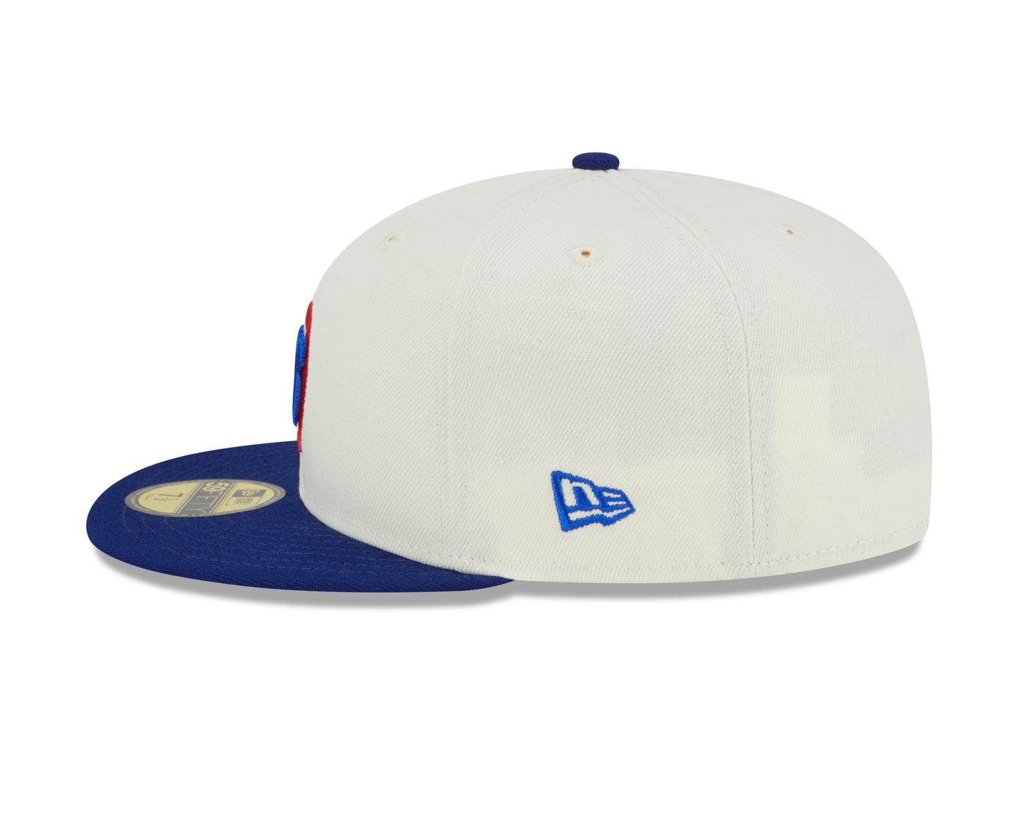 Chicago Cubs 1990 All Star Game Cream/Royal New Era Retro 59FIFTY Fitted Hat