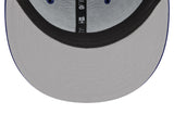 Los Angeles Dodgers New Era Blue Stacked 9FIFTY Mesh Trucker Snapback Hat - Pro Jersey Sports