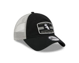 Men's Chicago White Sox Property 9TWENTY Black Adjustable Mesh Hat By New Era - Pro Jersey Sports