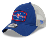 Men's Chicago Cubs Bullseye Royal Property 9TWENTY Adjustable Mesh Hat By New Era - Pro Jersey Sports