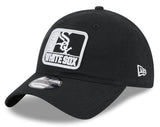 Chicago White Sox New Era Logo Mix 9TWENTY Adjustable Hat - Black - Pro Jersey Sports