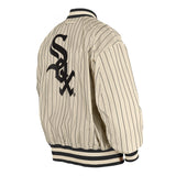 Men's Chicago White Sox Alpha Industries X New Era Black/Off White L-2B Flight Jacket - Pro Jersey Sports