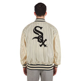 Men's Chicago White Sox Alpha Industries X New Era Black/Off White L-2B Flight Jacket - Pro Jersey Sports