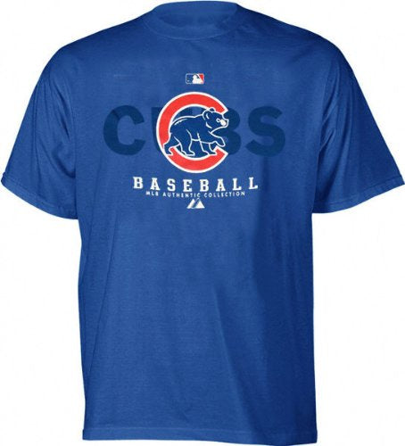 Youth Majestic Chicago Cubs Royal Blue Youth Dedication T-shirt