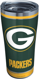 Green Bay Packers™ Touchdown 20 oz. Stainless Steel Tumbler By Tervis - Pro Jersey Sports