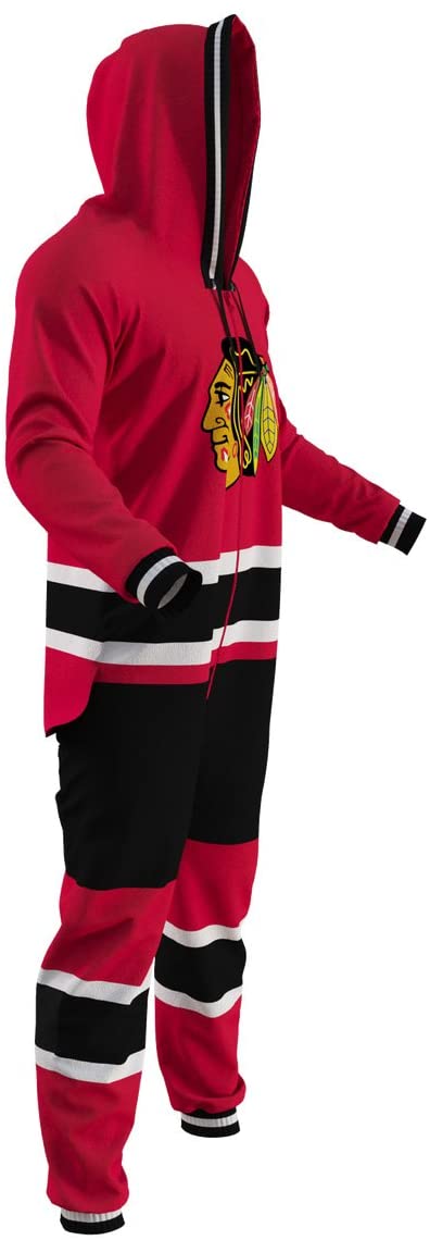 Chicago Blackhawks Ice Team Color Hockey Sockey Onsie