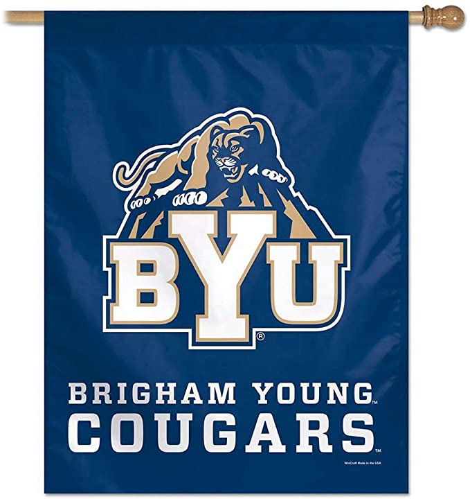 Brigham Young University Cougars (BYU) 27" x 37" Vertical Flag