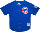 Youth Chicago Cubs Ryne Sandberg Mitchell & Ness Royal Cooperstown Collection Mesh Batting Practice Jersey - Pro Jersey Sports