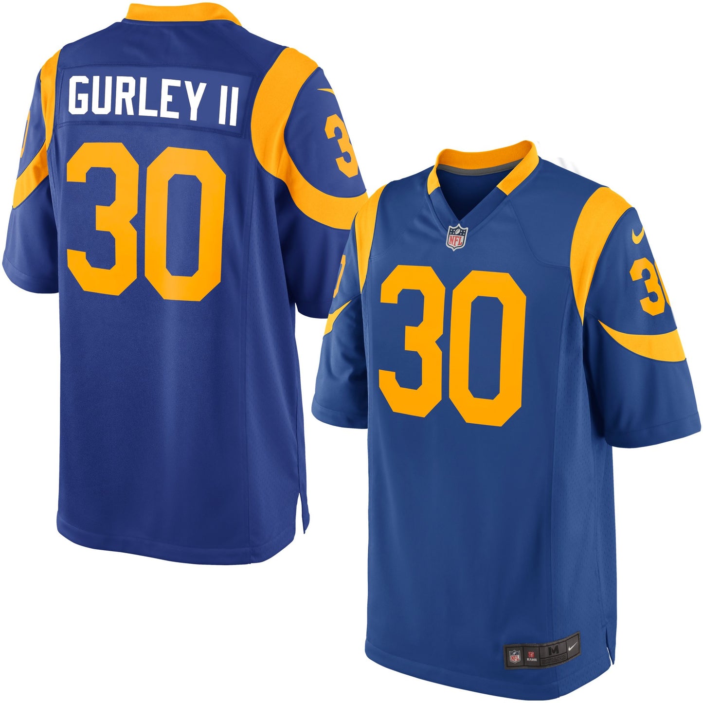 Youth Los Angeles Rams Todd Gurley Nike Royal Youth Alternate Game Jersey