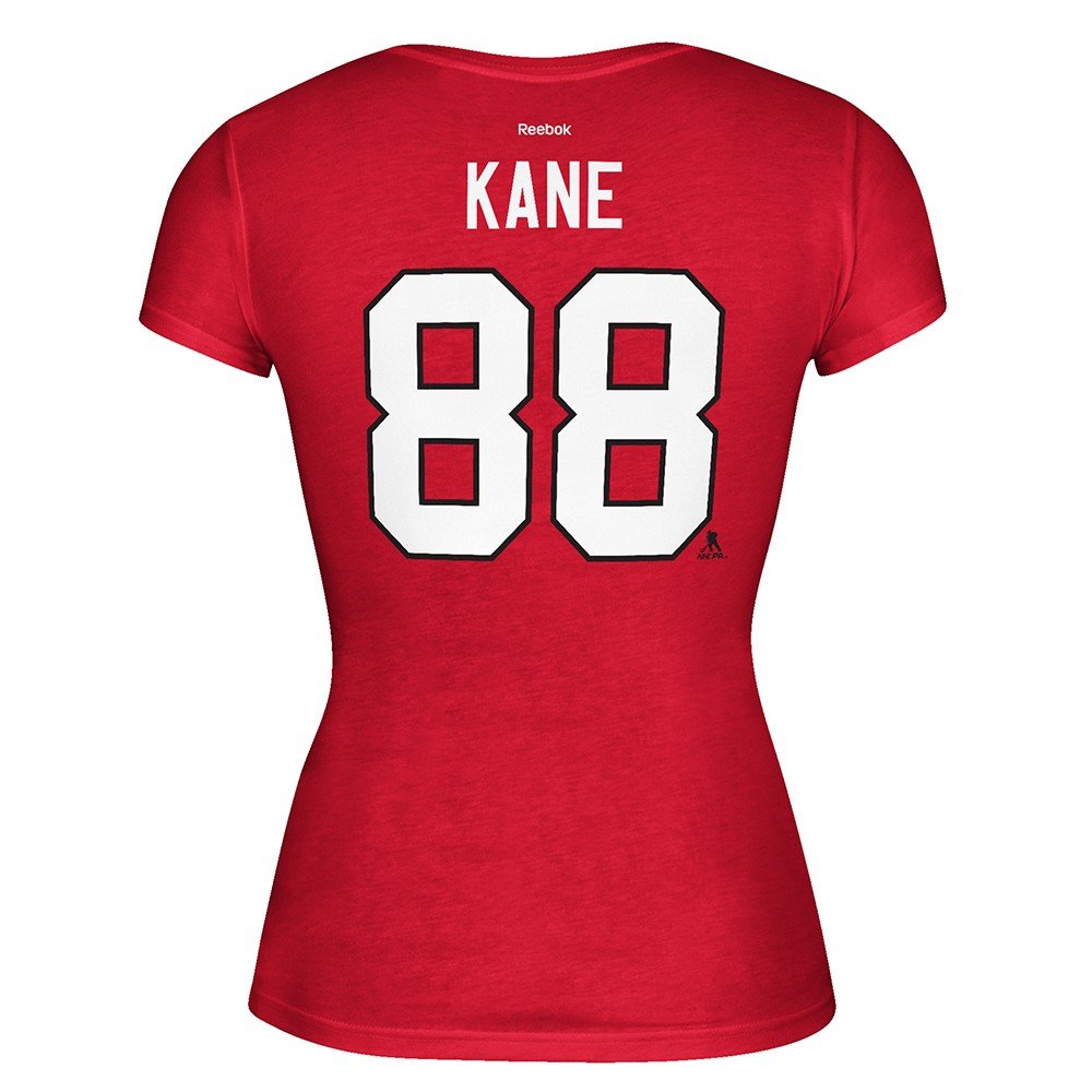 Women's Chicago Blackhawks Patrick Kane 2015 Stanley Cup Champ T-Shirt