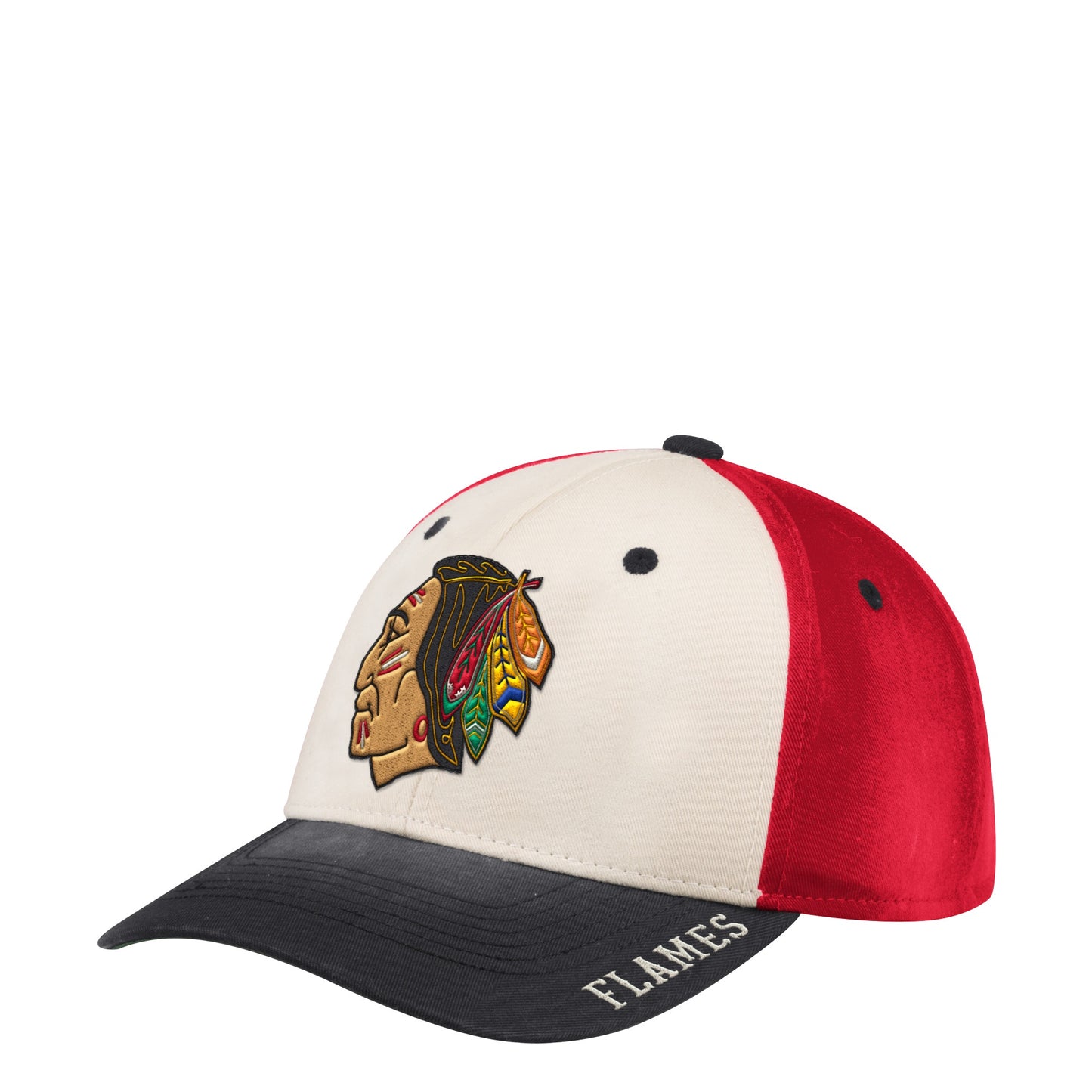 Men’s Chicago Blackhawks Finished Goods 1961 Logo Adjustable Hat By Adidas
