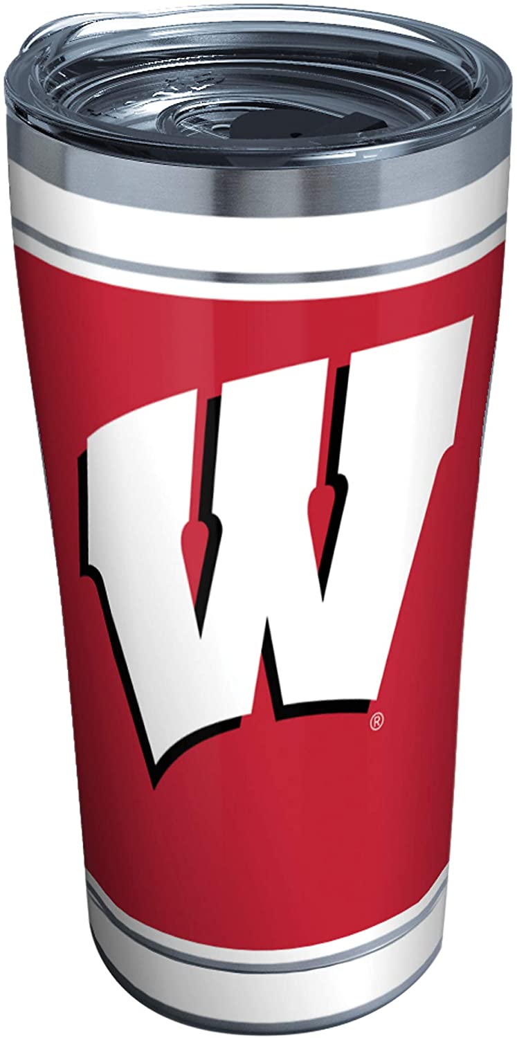 Wisconsin Badgers™ Campus 20 oz. Stainless Steel Tumbler