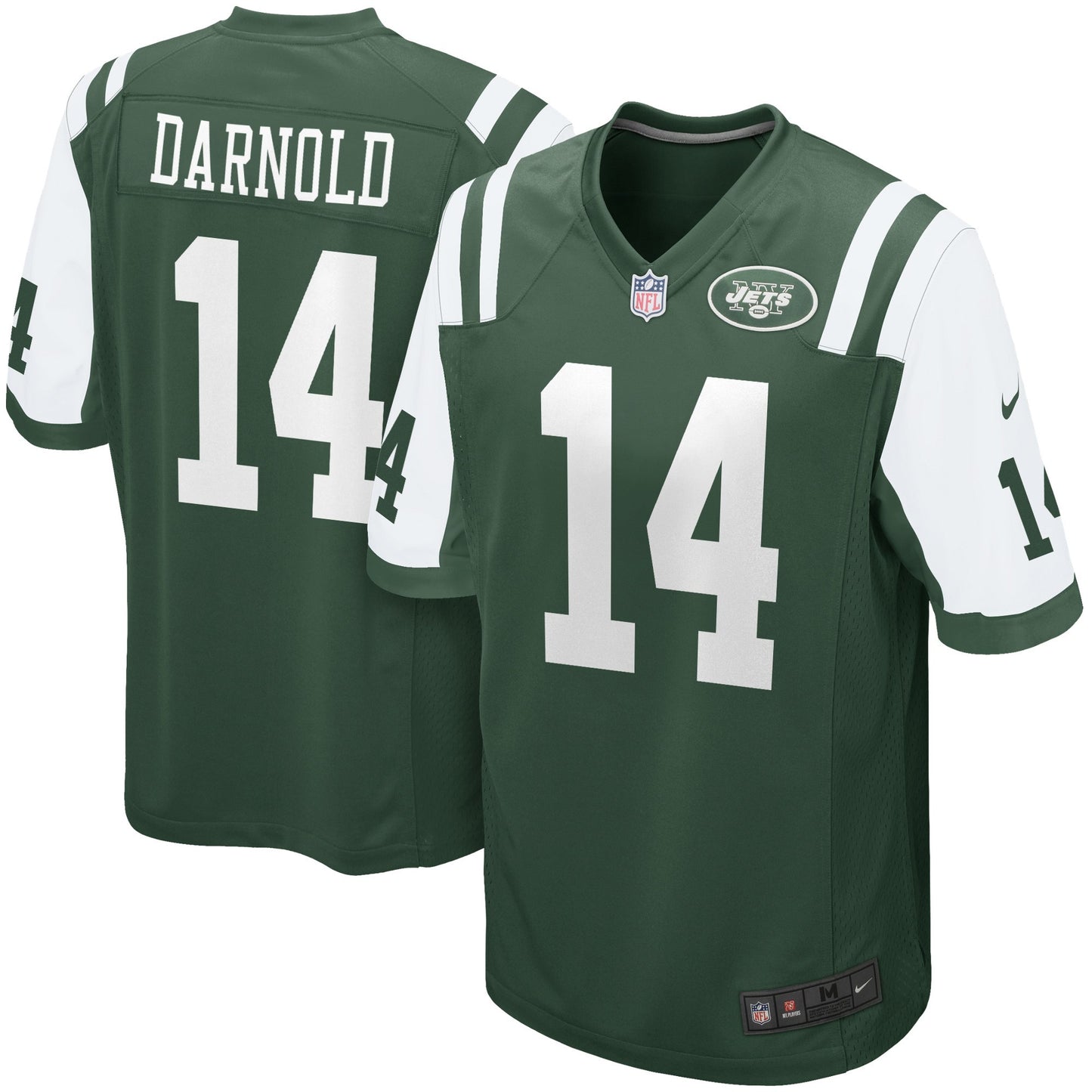 Men's New York Jets Sam Darnold Nike Green  Game Jersey