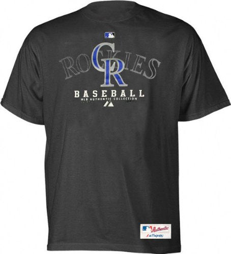 Men's MLB Colorado Rockies Authentic Collection Dedication T-Shirt