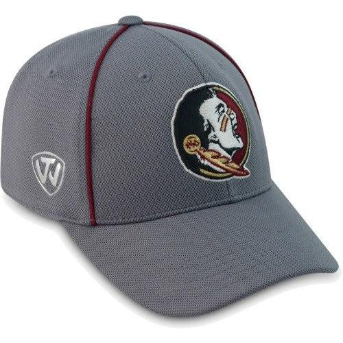 Florida State Seminoles NCAA Top of the World "Linemen" Memory Fit Hat - Gray