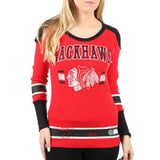 Women's Chicago Blackhawks G-III 4Her by Carl Banks Red Power Play III Long Sleeve Thermal T-Shirt - Pro Jersey Sports