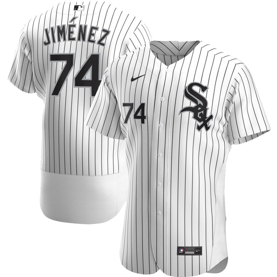Men's Chicago White Sox Eloy Jimenez Nike White Home Authentic Player Jersey